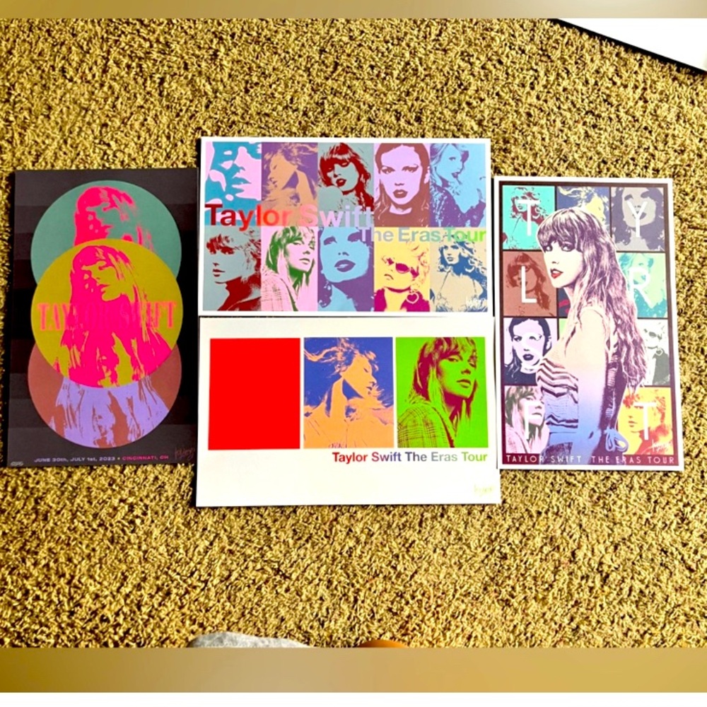Taylor Swift Eras Tour Posters Cincinnati